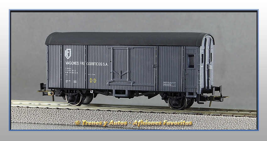 Vagón frigorífico PN 17000 "Vagones Frigoríficos SA" - Renfe